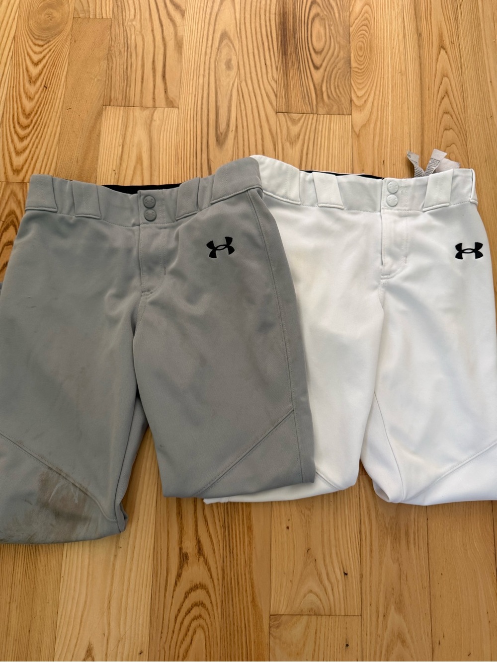 Baseball pants under armor